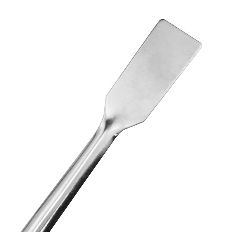 FINBe Lab Spatula Lab Sampling Spoon Lab Stir Spoon 2 in 1 Stainless Steel Mixing Double-Headed Reagent Sampling Spoon Scraper Tool 20cm 30cm 2pcs Each 4pcs - Image 2